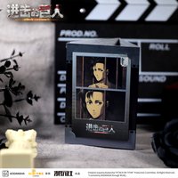 Attack on Titan Eren Jager Levi Mikasa Ackerman China Official Authorization Iconic Scene Series Foldable Photo Card Polaroid