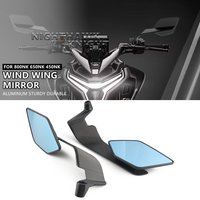 For CFMOTO 800NK 650NK 450NK 800 NK 650 NK 450 NK Aluminium Motorcycle Wind Wing Rearview Mirror Rotatable Side Mirror