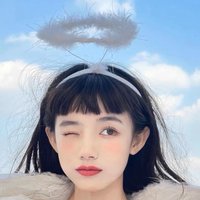 Christmas Performances Party Favor Angel Headband Cosplay Costume Outfit Halo High Quality