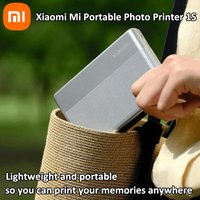 Global Version Xiaomi Mi Portable Photo Printer 1S Bluetooth 5.2 ZINK Inkless Technology Wireless Printing 8 Filters Mi Home