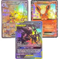 PKM Tcg Card Generations/MEW/Sun Moon Promos Rare Holographic Lot Alakazam ex-51 Umbreon Darkrai Flareon Ptcg Trading Game Card