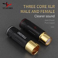 XLR Male/Female Jack Solder Adapter Connector Audio Cable Plug Connectors for Speaker Audio Microphone 3 Pins xlr Connector
