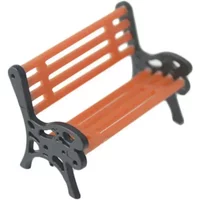 10PCS/LOT HO N O Scale ABS Plastic DIY Model Chair Park Seat For Garden Railway Railroad Train Layout Toy