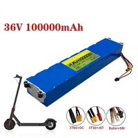 Neuer 10S3P 36V 100000mAh 36V Elektroroller-Akku 18650 Lithium M365 Elektroroller 36V Batterie