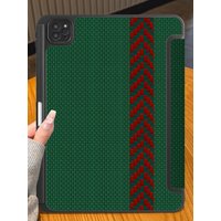 Monochrome Grid Print Tablet Case For iPad Pro 2025 Mini 6 7 11th 10th 9th 8th 7th 12.9inch Air 4 5 M3 M2 1 2 M4 11inch