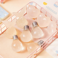 Squishy Light Bulb Starfish Maltose Luminous Squeeze Toy Slow Rebound Sensory Fidget Toy Anxiety Relief Novelty Funny Gifts