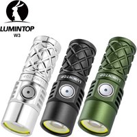 Latarka EDC LEP, lampa kempingowa LED, oświetlenie LED, akumulator litowo-jonowy 18350, mocna lampa z możliwością ładowania, wodoodporność 700M IPX8, latarka do namiotu na zewnątrz W3