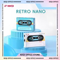 FiiO Snowsky RETRO NANO Headphone Amplifier Bluetooth DAC LDAC AptX Adaptive AptX LL With 3.5mm/4.4mm Customized Gifts