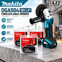 Für Makita DGA504 18V LXT Akku-Winkelschleifer, bürstenloser Motor, 6,0Ah Lithium-Akku, hohe Leistung zum Schneiden, Schleifen, Polieren, professionelles Elektrowerkzeug