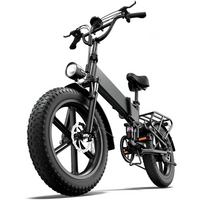 AliExpress URLIFE T5 48V 13Ah Battery 750W Motor Adult Foldable E-Bike 20-inch Fat Tire All-Terrain Electric Mountain Bike