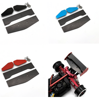 Metal Tail Wing Accessories MJX 14210 M162 M163 16207 16210 RC 1/14 1/16 Remote Control Car Carbon Fiber Tail Wing Components