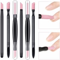 Pumice Stone Nail File Pusher Nails Sanding Sticks Nail Art Pen Cuticle Remover Pushing Dead Skin Trimmer Buffer Manicure Tools