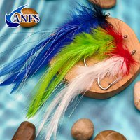 ANFS SEADUCER FLY -1piece Stream Fly for Redfish Snook Tarpon Striper Bass