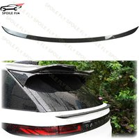 2023 To Up For Land Rover Range Rover Sport L461 Car Rear Mid Spoiler Trunk Wing Lip By ABS Glossy Black Carbon Fiber Body Kit
