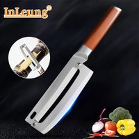 Stainless Steel Sugarcane Peeler Household Kitchen Special for Fruits Potato and Pineapple Commercial Peeler Peeling Knife