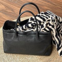 Black Briefcase Bags For Women Luxury Designer Handbag Purses 2026 New In Vintage Simple Large Capacity Commuting Tote Shoulder