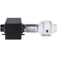 2026 Fresh Air Intake Inline Filter Box With Pre-filter, Activated Carbon and HEPA filter For HVAC System to Intake Fresh Air