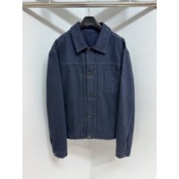 Versatile Denim Jacket Collar Flip Fashionable Embroidery Pockets Long Pants Men Women Spring 2026 Casual Style Single Button