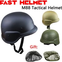 Tactical PASGT M88 Helmet Tactical Game Outdoor CS Equipment Plastic Hunting Explosion-Proof Helmet For Outdoor Sports Training