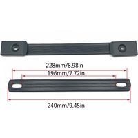 T8WC 18CM/25CM Metal Heavy Duty Carrying Handle Grip Speaker Cabinet for Case Box Strap Handle with Buckles for Speakers