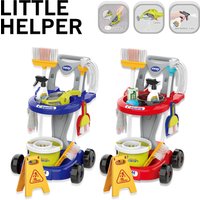 Children's simulation toy cleaning tools trolley vacuum cleaner broom mop set