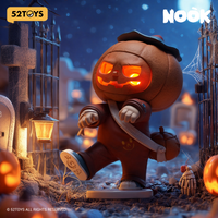52TOYS NOOK 150% Limited Edition – Pumpkin Mischief, Height about 14cm