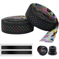 AliExpress NONE NPY Soft Road Bicycle Handlebar Cork EVA PU Bar Tape Professional Cycling Damping Anti-Vibration Wrap Artículos Para Bicicleta