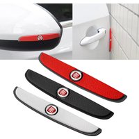 4Pcs Car Door Rearview Mirror Protector Stickers Rubber Anti-Collision for Fiat Punto Doblo Ducato Marea Scudo 500x Tipo Brava