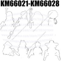 Action Figures Movie Building Blocks Bricks toys KM66021 KM66022 KM66023 KM66024 KM66025 KM66026 KM66027 KM66028 DIY Toys