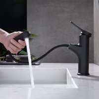 Bathroom Washbasin Faucet Pull Out Kitchen Sink Faucet Hot and Cold Water Kitchen Sink Mixer Faucet Bathroom Accessories