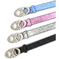 Y2k Bling Star Rhinestone Belt Women's Brand Luxury Sequin Punk Metal Buckle Belt Fashion Waistband Jeans Pants Decor Belt
