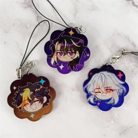 Date with Death phone charms Cartoon Anime Character Pendant
