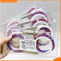 10pcs/lot 2/98 1/99 30/70 40/60 50/50 Different Types 1x2 0.9mm Unbalanced Coupler Fiber Optic FBT Splitter, Without Connectors