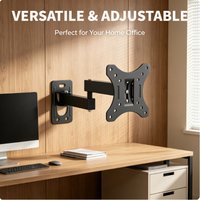 Home Household Adjustable TV Wall Mount Bracket for 10"-32" LED LCD TVs 10kg Max Load VESA 100100 Home Office