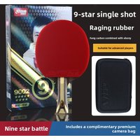 New DHS professional-grade 9-star authentic Marlon horizontal and vertical table tennis racket - Tianji Blue Hurricane