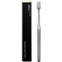 1/2/10Pcs Luxury Soft Toothbrush Men Women Adult Tooth Brush Electroplate Gold Silver Color Dental Brushes Toothbrushes