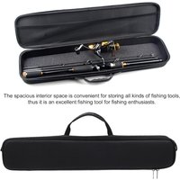 Fishing Rod Reel Organizers Bag Waterproof Hard Fishing Tackle Storage Bag Fishing Poles Bag Case for Outdoor Use