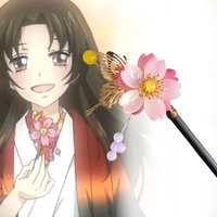 Anime Kamisama Hajimemashita Momozono Nanami Cosplay Hairpin Flower Headwear Beads Pendant Hair Accessories Girls Party Props