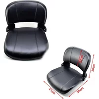 Go Karting Drift Trike Buggy Outdoor boat outboard PU leather density foam Comfortable Folding Seat cushion Car Saddle S size