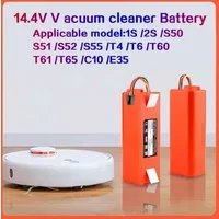 Sweeper Battery BRR-2P4S-5200D for XIAOMI Roborock S50 S51 S55 T60 Sweeping Mopping Robot Vacuum Cleaner 18650 dropshipping