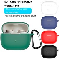 For Baohua Weijian Pi8 Earphone Protective Cover Silicone Cover Anti-fall Dust Charging Bin Ear Case Headphone Protection Case