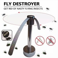 Outdoor Automatic Fly Trap Fly Repellent Fan Protects Food from Bugs Perfect for Garden BBQ Use