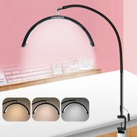 Half Moon Hose LED Eyelash Light Nail Salon 20W Arch Clip Light Gooseneck Professional Eyelash Extesnion Beauty Fill Lighting