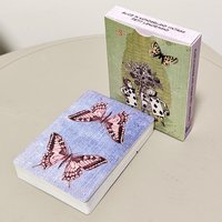 9*6cm Alice in Wonderland Vintage Petit Lenormand Deck 36 Cards - Victorian Collage Divination Double-embossed Cardstock
