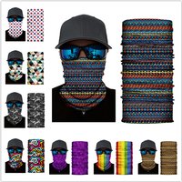 3D Fashion Cycling Face Mask Riding Scarf Breathable Seamless Neck Gaiter Women Bandana Headwear Headband Snood Ski Masks Sports