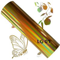 21cm x 120m Thermal Deco Transfer Laminator Laser Engaving Foil Toner Reactive Paper Minc