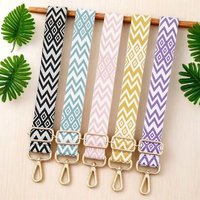 Nylon Shoulder Bag Strap Adjustable Women Crossbody Strap Soft Accessories Replacement Strap Wide Purse Strap Chain Bag Strap