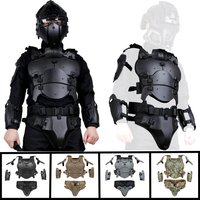 Tactical Airsoft Vest Armor Suit Set Adjustable Militar Hunting Chest Protective Equipment Paintball Shooting CS Wargame Vest
