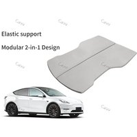 Memory-Schaum-Campingmatratze mit Kissen für Tesla Model Y Juniper 2021-2026 Model 3 Tragbares Faltbares Autospezifisches Reisebett