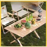 Portable Outdoor Spring Chair Aluminum Alloy Camping Picnic Table Lightweight Folding Table for Camping And Outdoor Leisure